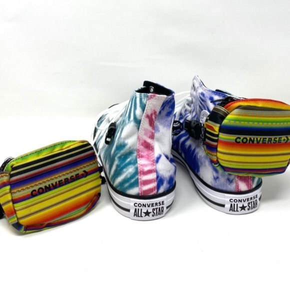 CONVERSE Shoes Mens Size 168265C CTAS BUKLE UP HI Malachite Pink Canvas Sneakers - Picture 5 of 7